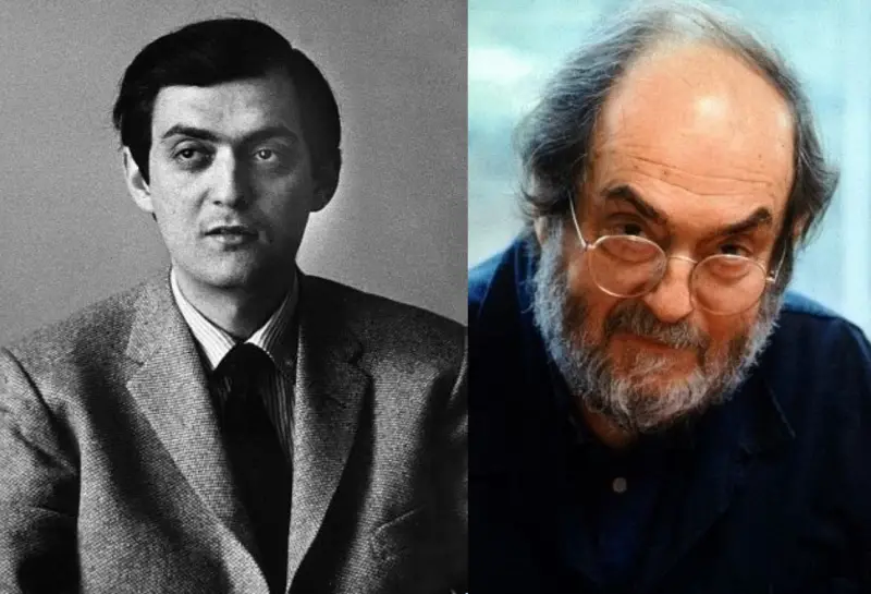 Stanley Kubrick in 1960 and 1999