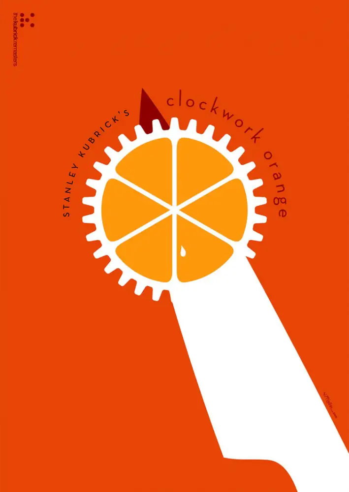 Nick McLellan Kubrick Posters clockwork orange poster