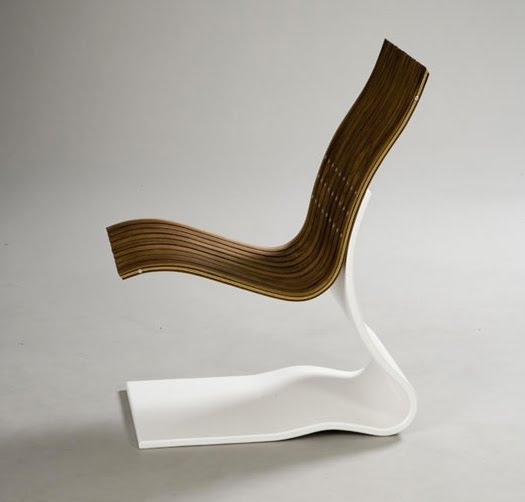 wood easy chair