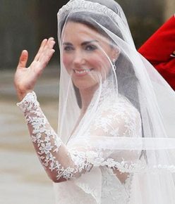 UPDATED AGAIN*: Kate Goes With Sarah Burton For Alexander McQueen With Cartier Tiara & Matching Earrings.