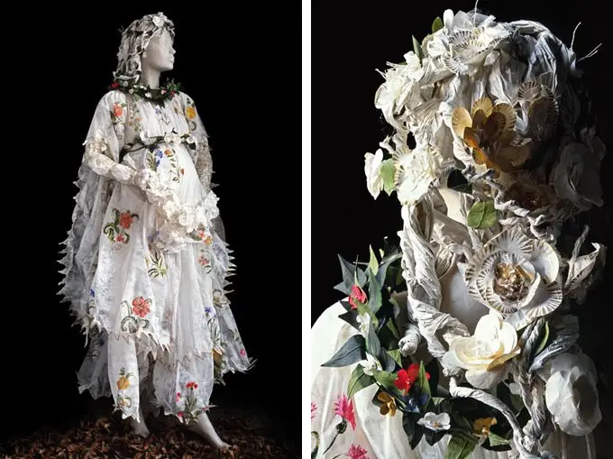 medici paper dresses