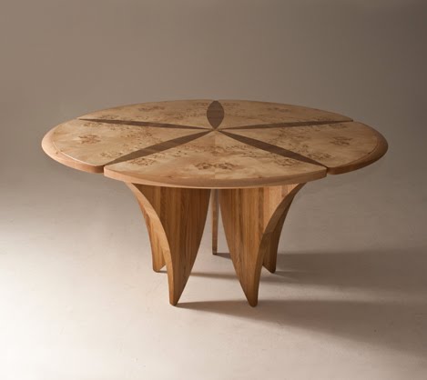 wood dining table edward johnson