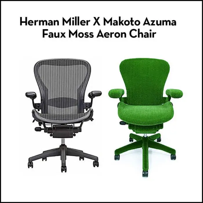 Read more about the article Japanese Botanical Artist Makoto Azuma Goes Green With The Classic Aeron Chair.