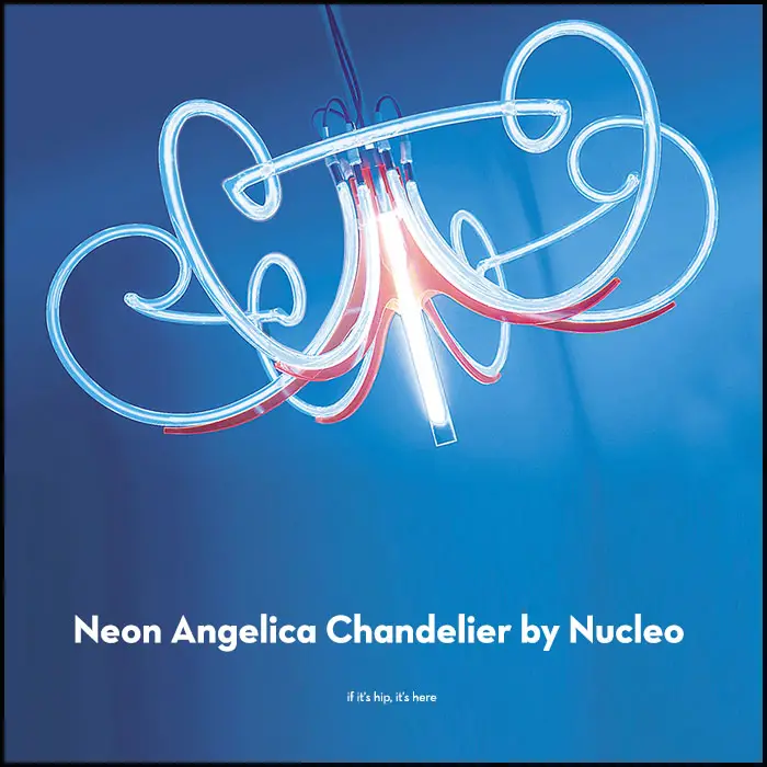 Read more about the article The Neon Angelica Chandelier by Nucleo.