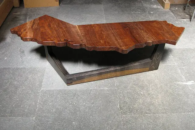 California shaped desks and tables
