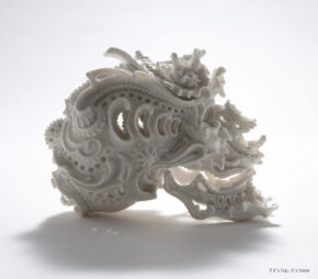 Ornate Porcelain Skulls by Katsuyo Aoki, The Predictive Dream Series.