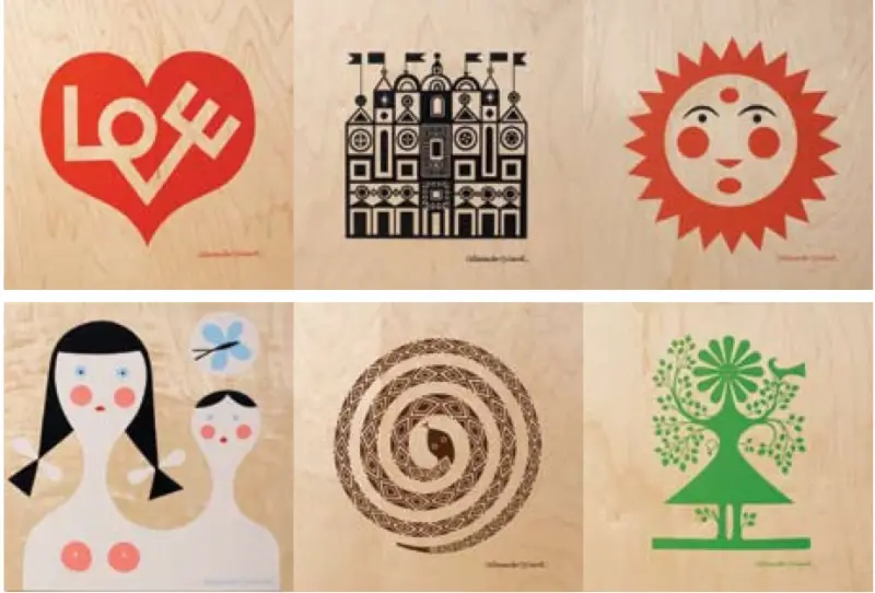 Alexander Girard Plyprints