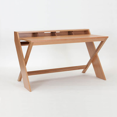 wood desk
