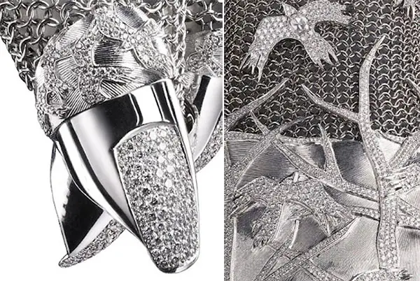 diamond glove for daphne guinness by shaun leane