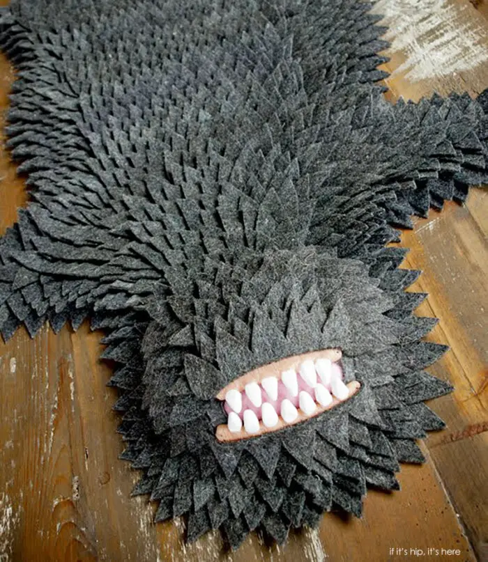 Read more about the article New Monster Skin Rug, now in Grey, from Longoland.