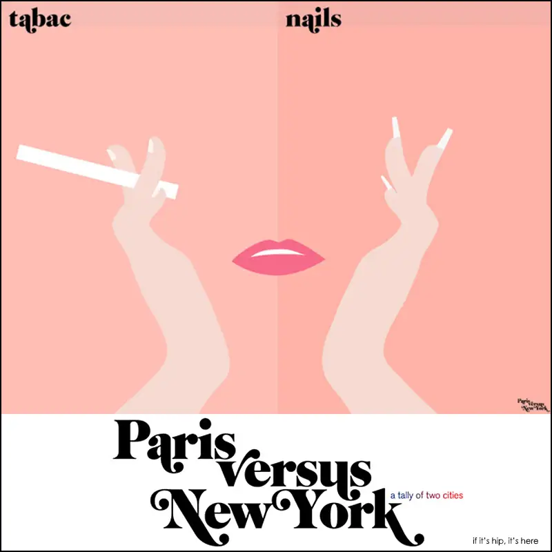 paris vs new york posters