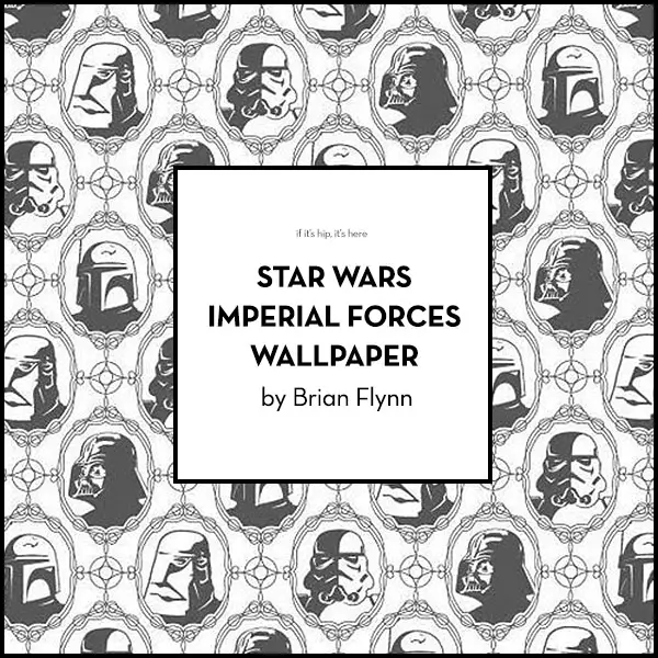 Read more about the article Star Wars Wallpaper! Imperial Forces Wall Covering by Brian Flynn of Super 7