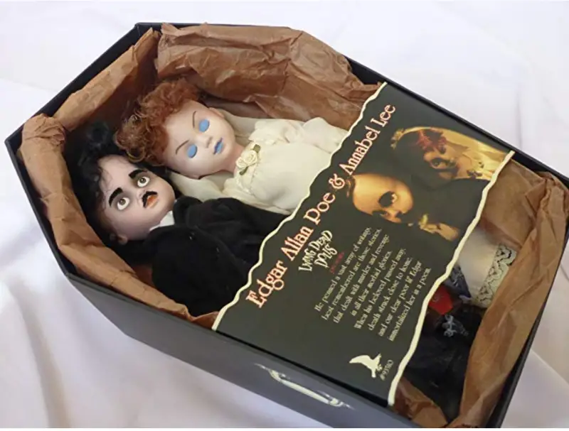 edgar allan poe and annabel lee doll