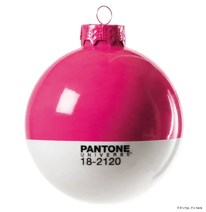 Pantone Christmas Ornaments