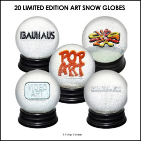 Twenty Limited Edition Snow Globes by Ligorano/Reese Celebrate the History of Art.