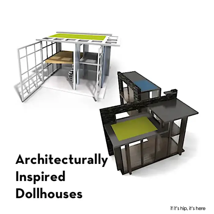 architecturally inspired dollhouses