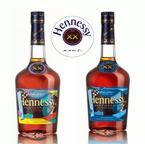 KAWS x Hennessy Release A Second Cognac Bottle Design Exclusively for Colette.