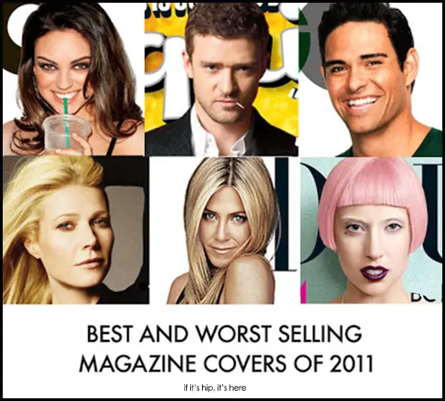 best and worst selling magazine covers