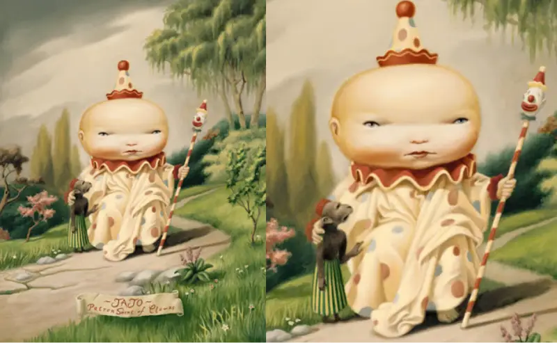 Jajo, Patron Saint of Clowns by Mark Ryden