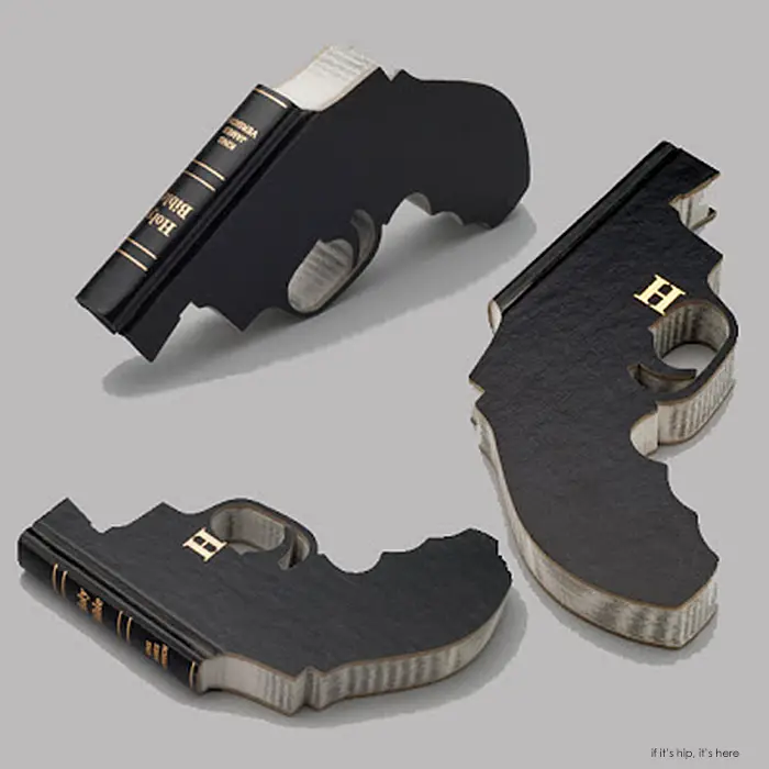 Bookguns by artist Robert The