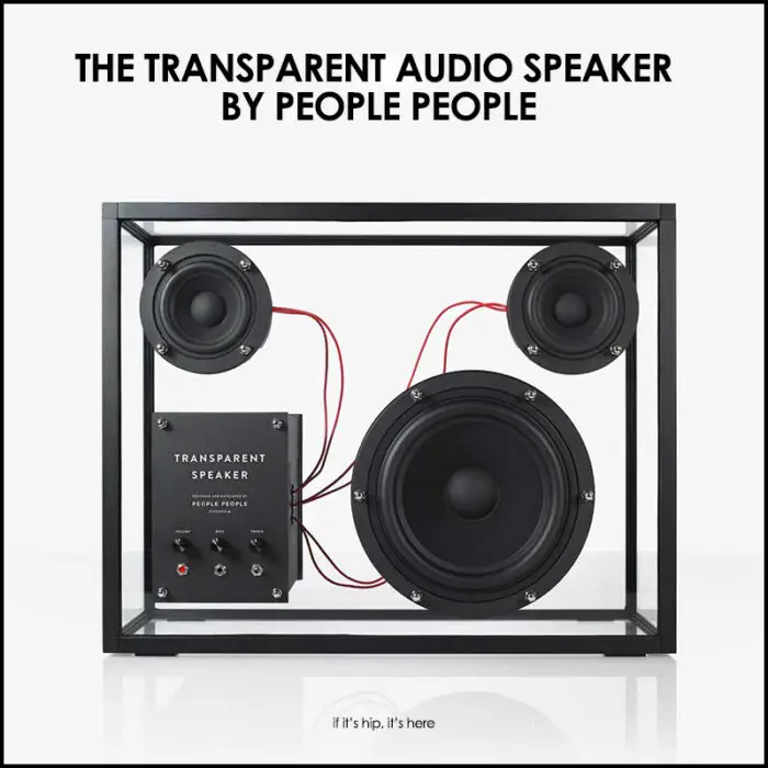 Read more about the article Sound You Can See. Transparent Speakers From People People of Stockholm.