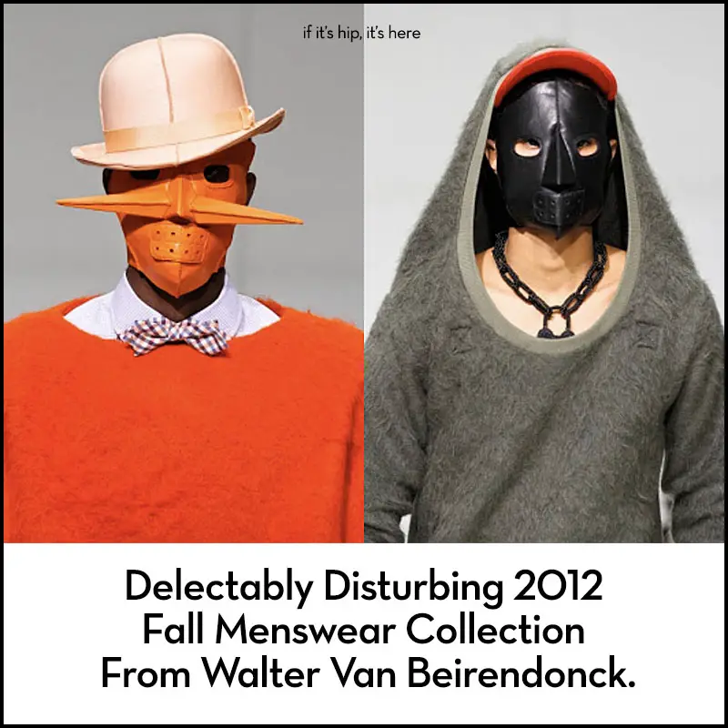 Read more about the article Delectably Disturbing Fall Menswear Collection From Walter Van Beirendonck.
