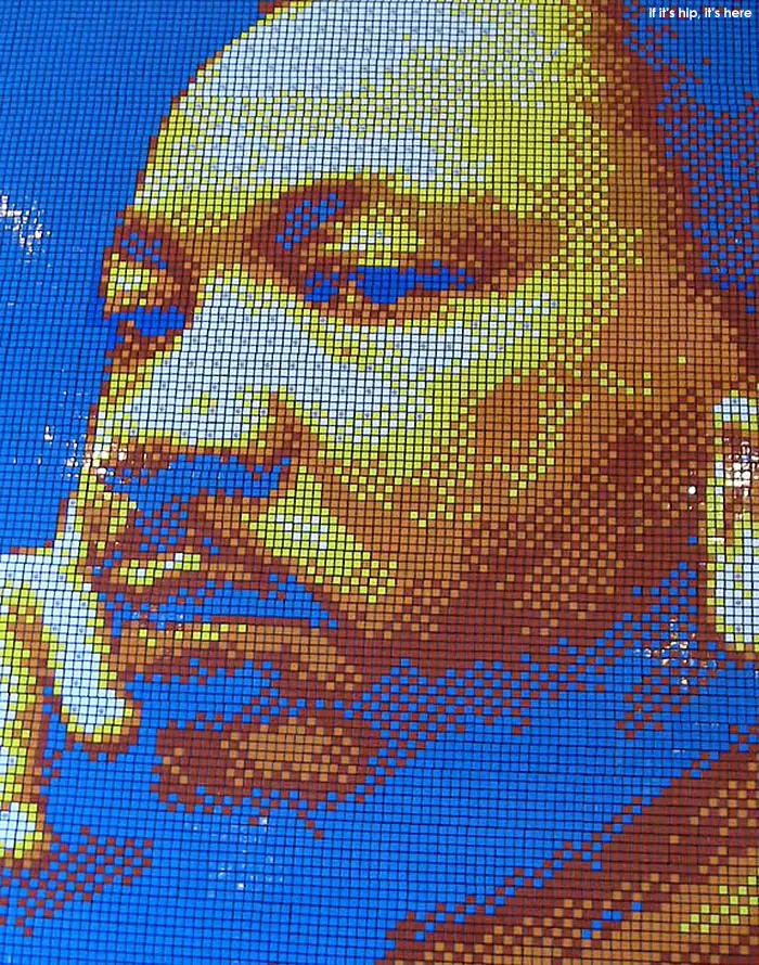 MLK mosaic detail