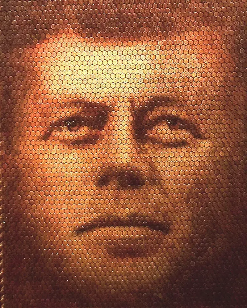 JFK bullet portrait full