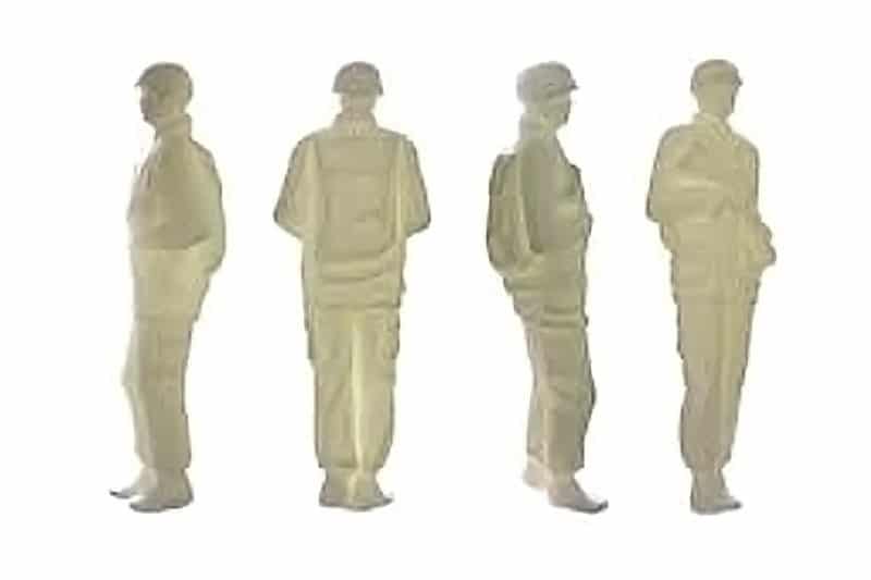 scabetti bone china soldiers