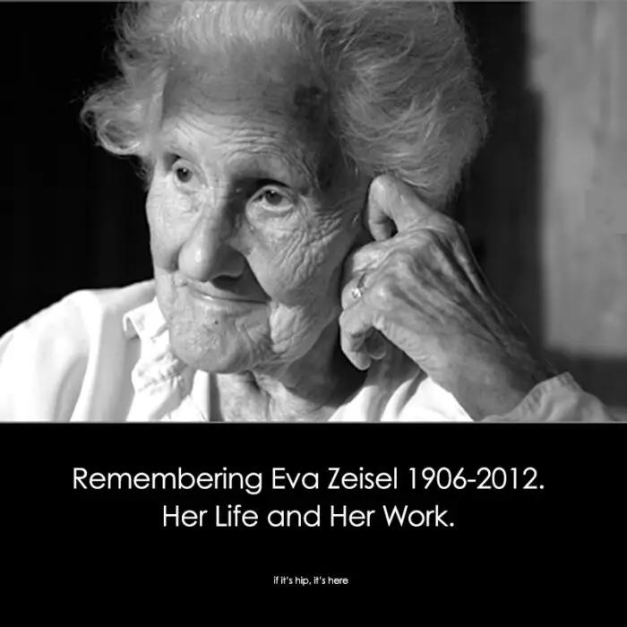 Read more about the article Remembering Eva Zeisel 1906-2012. Her Life and Her Work.