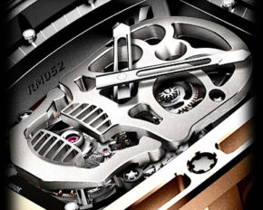 This Is One Wicked Watch. The Tourbillon RM 052 Titanium Skull From Richard Mille.