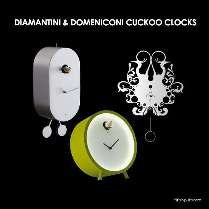 Read more about the article You’ll Go Cuckoo Over These Eight Modern Clocks from Italy’s Diamantini and Domeniconi.