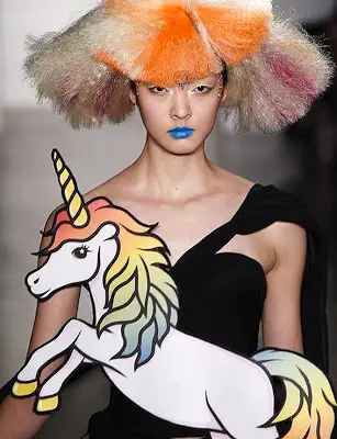 Read more about the article Rainbows, Unicorns & Bart Simpson. The Jeremy Scott 2012 Fall Winter RTW Collection