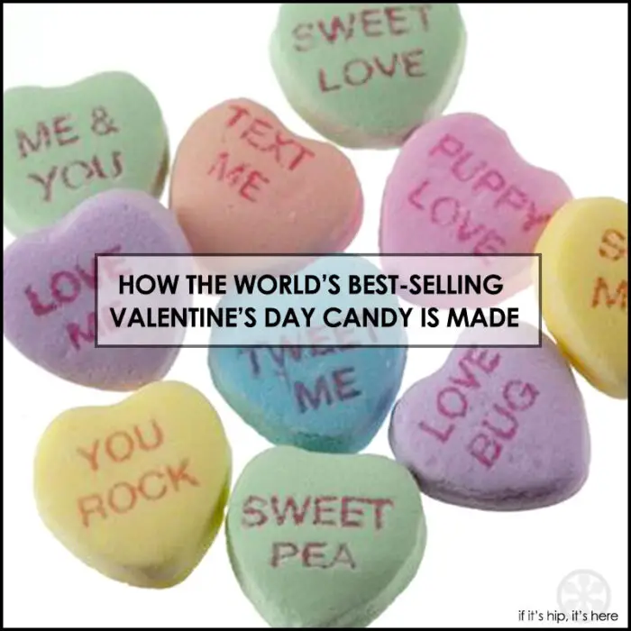 Read more about the article How The World’s Best Selling Valentine’s Day Candy, Conversation Hearts, Are Made.