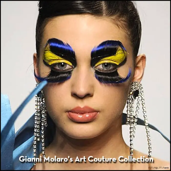 Read more about the article Alien Boob Dress & Eyelashes Galore in Gianni Molaro’s Art Couture Collection Runway Show.