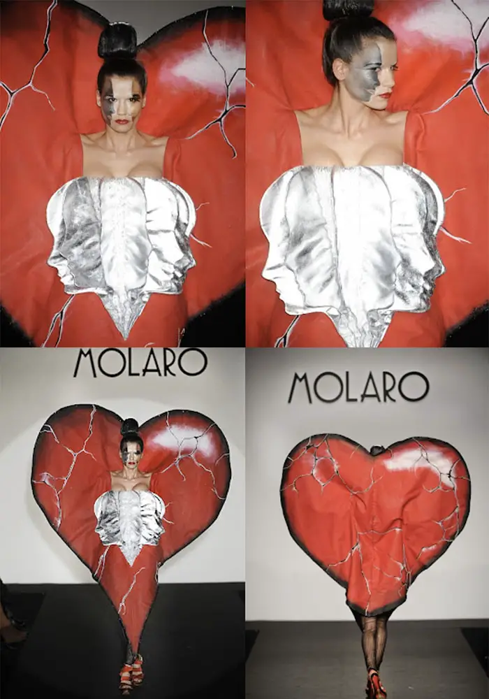 molaro heart dress