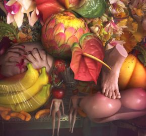 LaChapelle’s Earth Laughs In Flowers. The Photographer’s Take on Baroque Still Lives.