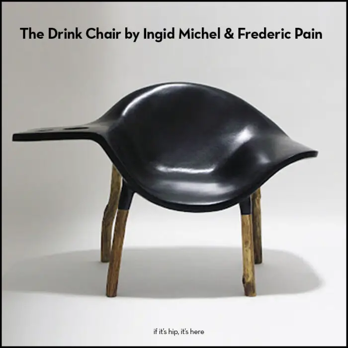 Read more about the article The Drink Chair by Ingid Michel & Frederic Pain Holds Your Butt and Your Booze.