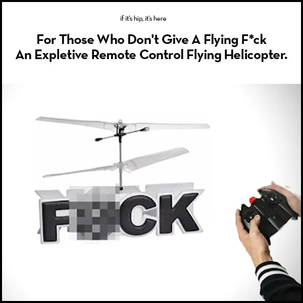 RC Flying F*ck Helicopter