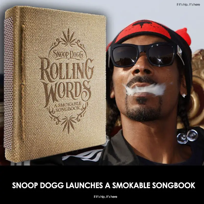 Snoop Dogg launches smokable songbook