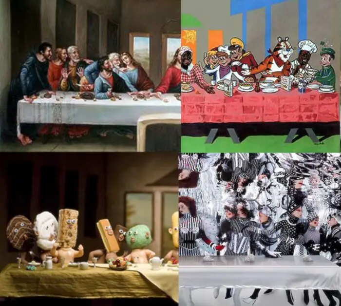 Read more about the article Over 60 Fine Art and Pop Culture Interpretations of Da Vinci’s The Last Supper.