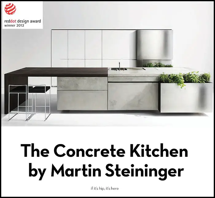 steininger concrete kitchen