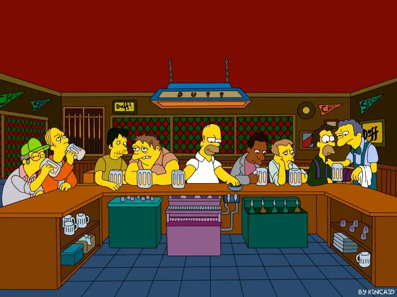 the-last-supper-the-simpsons