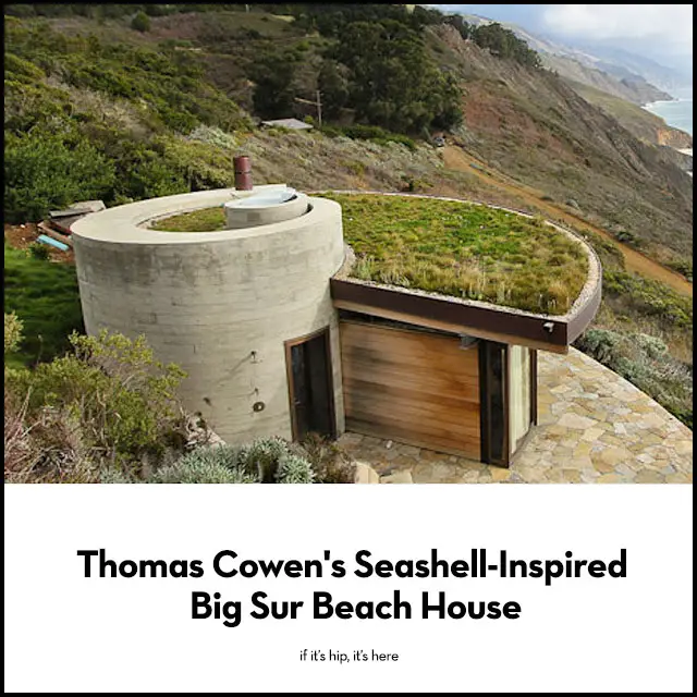 Read more about the article A Look Inside and Out of Thomas Cowen’s Seashell-Inspired Big Sur Beach House.