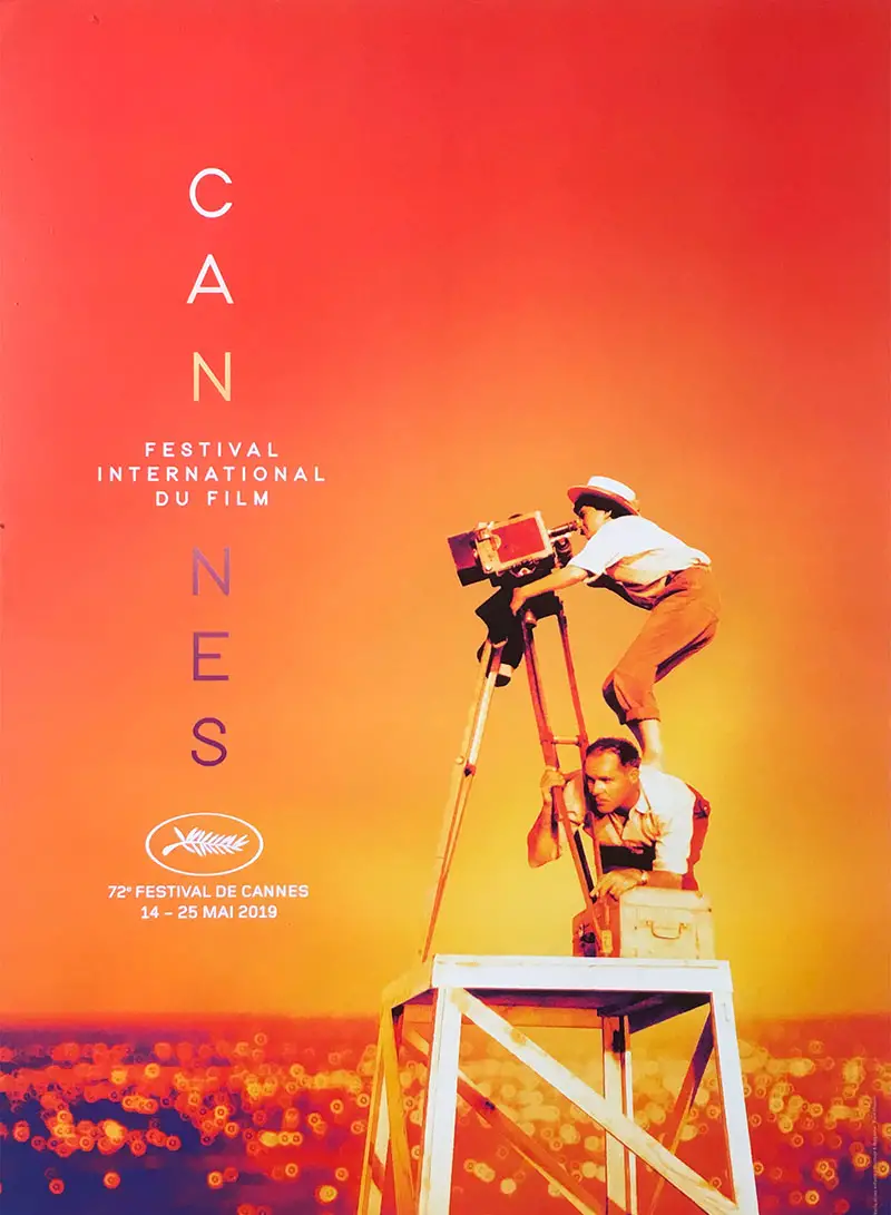 official Cannes Film Festival poster 2019