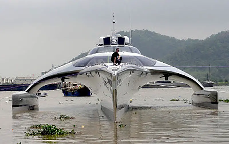 Adastra Trimaran Superyacht