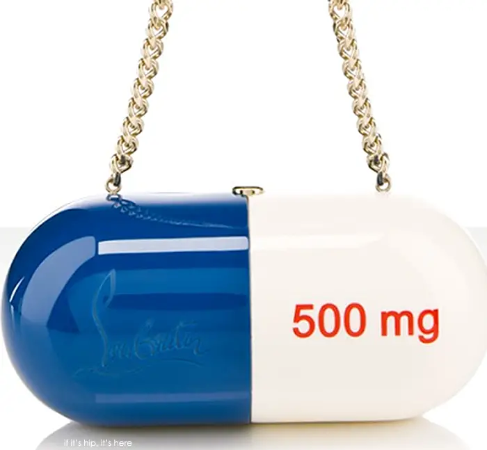 Read more about the article Christian Louboutin Celebrates 20 Years With A Pill-Shaped Handbag, The $7000 Pilule.