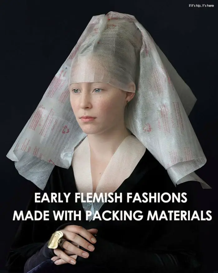 Read more about the article Packing Foam Fashions Emulate 16th and 17th Dutch and Flemish Masters’ Paintings [UPDATED].