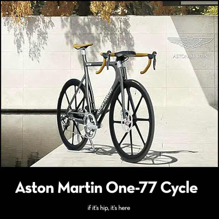 Read more about the article Aston Martin’s Limited Edition Luxury Road Bike. The Technologically Advanced One-77 Cycle.