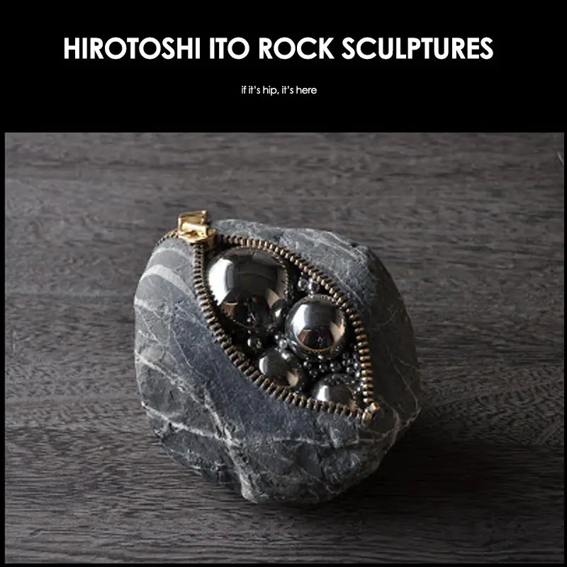 Hirotoshi Ito Rock Sculptures
